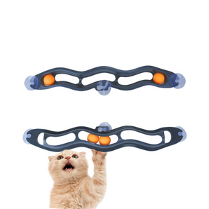 Track and Roll Interactive Cat Toy